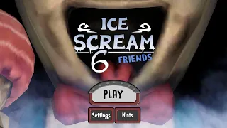 Ice Scream 6 Friends:Charlie|Normal mode Full Gameplay