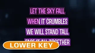 Skyfall (Karaoke Lower Key) - Adele