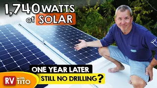 Off-Grid for 6 Months! How Did The NO-DRILLING RV Solar Mount Hold Up? | 1700 Watt Solar Powered RV