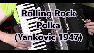 Roland Accordion, Rolling Rock Polka, Yankovic,  Dale Mathis