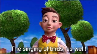 The Mine Song but in French with English translated subtitles