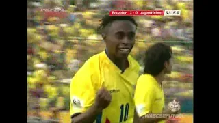 2005.06.04 Ecuador 2 - Argentina 0 (Partido Completo 60fps - Clasificatorias Alemania 2006)