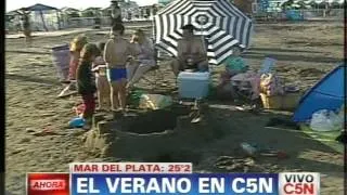 C5N - VERANO 2013: MAR DEL PLATA A PLENO SOL (PARTE 10)