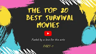 Top 20 Survival 🎬 Movies in the 🌍World as per IMDb Ratings😍 Best All-Time Favorite👀👀