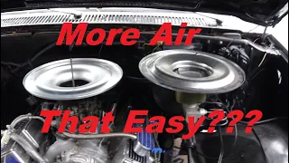 Get more air and more power from a simple air cleaner base Velocity Stack  Air Cleaner Base review