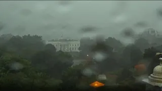 Lightning strikes at Lafayette Park near White House | FOX 5 DC