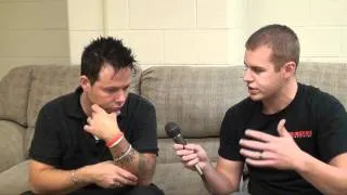 Blue October Interview at The Mid America Center - Backstage Entertainment