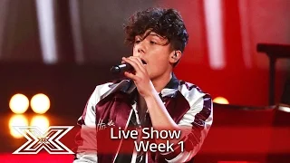 Ryan Lawrie performs One Direction’s Perfect | Live Shows Week 1| The X Factor UK 2016