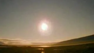 The North Pole Entire Summer of never ending sun Summer Solstice High speed camera