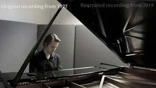 Recreated recording as played by Sergei Rachmaninov: F. Chopin - Waltz (Op. 64, No. 2)