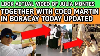 ACTUAL VIDEO FOOTAGE OF JULIA MONTES AND COCO MARTIN IN GOING TO BORACAY UPDATED TODAY MARCH 24 2021