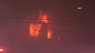 7 Alarm Fire Leaves Residents Displaced and Building Collapsed on Broadway - Paterson, NJ