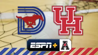 SMU vs. Houston Women's Volleyball - Open and Highlights