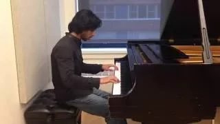 Milad Yousufi (Afghan Pianist) Plays Del-e Man (Afghani Song).