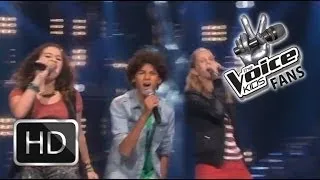 The Voice Kids: Emmy vs Pim vs Merle -  Love Me Again