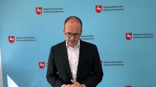 Grant Hendrik Tonne, Kultusminister des Landes Niedersachsen