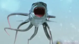 Sharktopus vs Pteracuda (Fight 1)