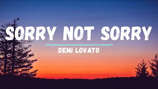 Demi Lovato - Sorry Not Sorry (Clean Lyrics)