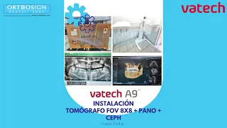 Tomógrafo Dental Vatech A9- Cone Beam 3D 8x8 + Pano + Ceph - Instalado en Puebla, Puebla