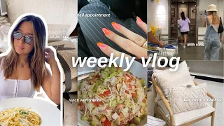 vlog: shopping for my apartment, ikea run, nail appointment & more