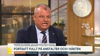 Fullt på anstalter och häkten – ”Vi sätter två i varje rum” | Nyhetsmorgon | TV4 & TV4 Play