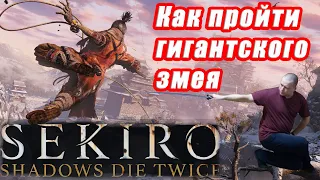 Как пройти гигантского змея в Sekiro