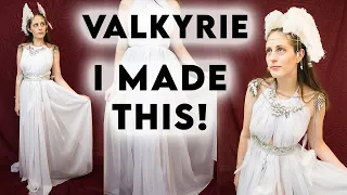 TURNING MYSELF INTO A VALKYRIE | I Made An Air Elemental Costume