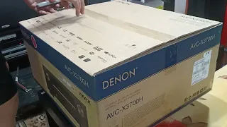 Denon X3700H Unboxing