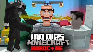 Sobreviví 100 días En Un Apocalipsis de Skibidi Toilet En Minecraft HARDCORE... Esto fue lo que pasó