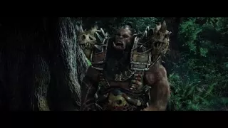 Warcraft film clip 2 Lothar and soldiers attacked