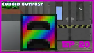 Cuboid Outpost Ep 20: Rainbow furnace and mob farm start