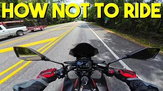 An Important Lesson For New Riders (Kawasaki Z650)