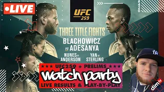 🔴UFC 259 Live Stream: Blachowicz vs. Adesanya Watch Party
