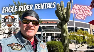 #119 Eagle Rider Rental Review - Riding Hwy 87 in Arizona - Harley Davidson Road Glide