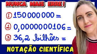 NOTAÇÃO CIENTÍFICA! TUDO QUE VOCÊ PRECISA SABER.📚🚀