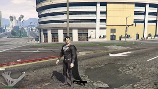 GTA 5 - Superman Black Suit from JL Snyder Cut