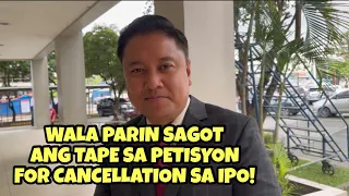 Atty Buko nag react sa renewal ng trademark ng TAPE! Hinalintulad lamang ito sa renewal ng auto!