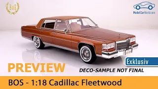 BOS - 1:18 Preview Cadillac Fleetwood Brougham