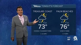 First Alert Weather Forecast for Evening of Wednesday, June 21, 2023