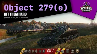 Object 279 early - Hit them hard / 9 frags, 11030 damage, 1781 exp., Redshire, World of Tanks