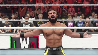 WWE 2K24 Andrade Vs giovanni Vinci