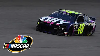 Jimmie Johnson's playoff hopes fading after tough day at Michigan | Motorsports on NBC