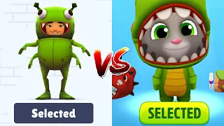 Subway Surfers Underwater 2024 Yutani VS Talking Tom Gold Run Dino Tom Gameplay