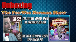 Unboxing The Pee Wee Herman Show Live From The Sunset Strip's Roxy Theater DVD