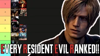 EVERY Resident Evil Game Ranked !! (2024 Edition)