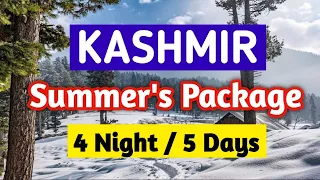 Kashmir Travel Package || Kashmir 4 night 5 Days Summer's Tour || For Tour Booking Call: 80104-28280