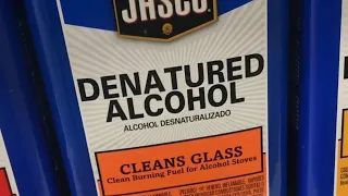 the DIFFERENCE between denatured alcohol and alcohol