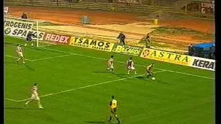AEK-ΟΛΥΜΠΙΑΚΟΣ 3-0 Κυπελλο Ελλαδος 1999-00 part 2