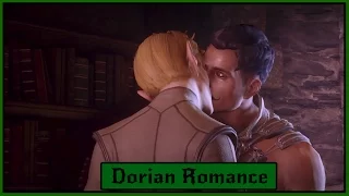 Valkos Lavellan (Inquisitor) And Dorian All Romance Cutscenes