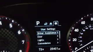 2019 HYUNDAI VELOSTER OIL / MAINTENANCE INTERVAL LIGHT / REMINDER RESET